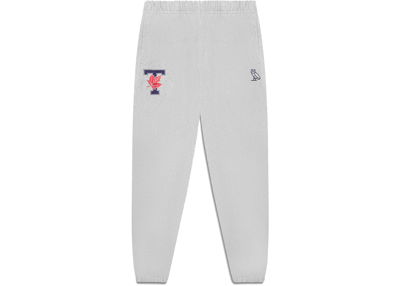 OVO x University of Toronto Cotton Fleece Pant Heather Grey