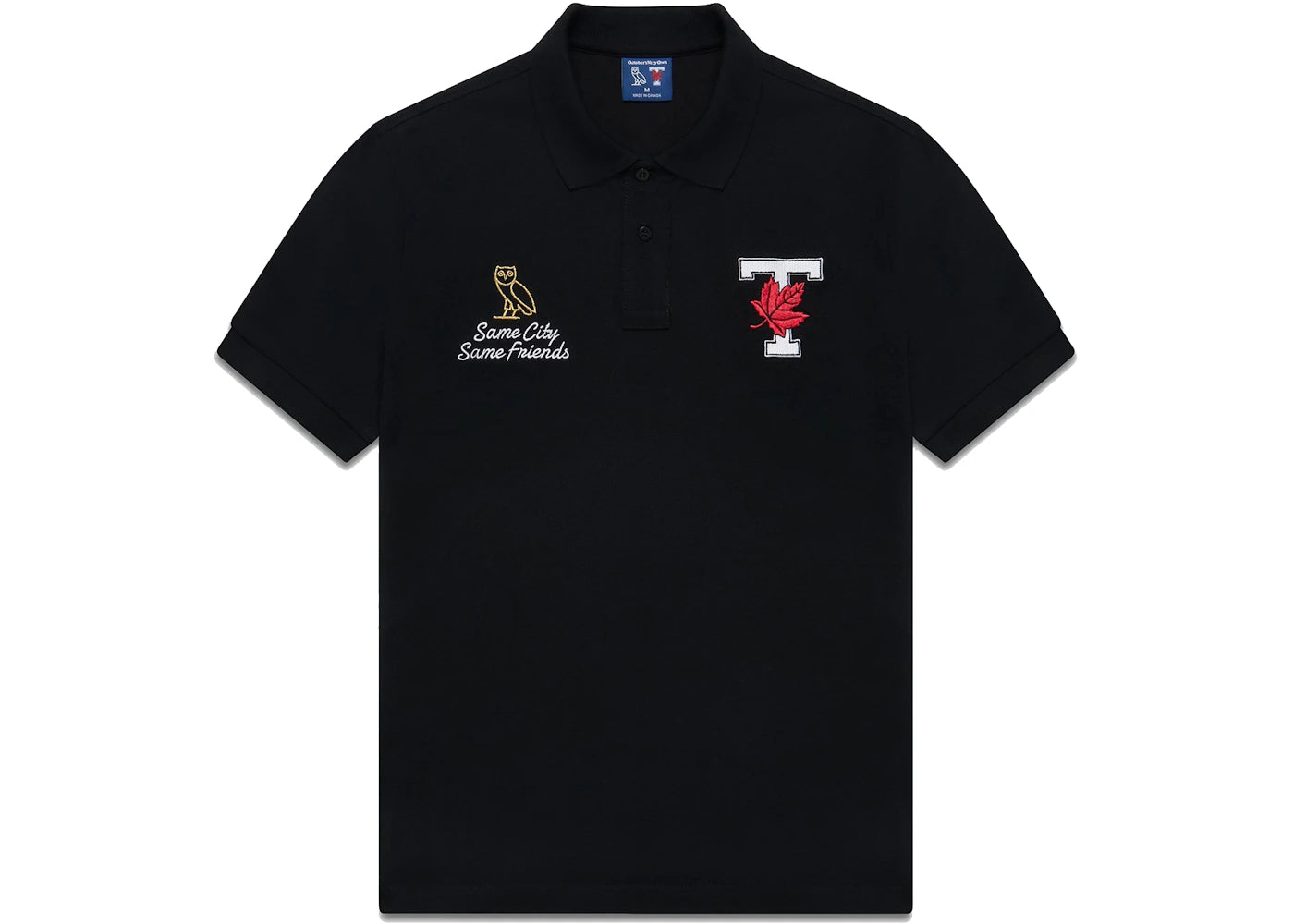 OVO x University of Toronto Polo Black