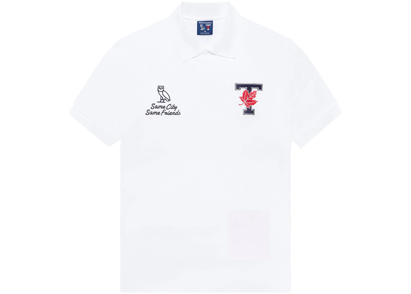 OVO x University of Toronto Polo White