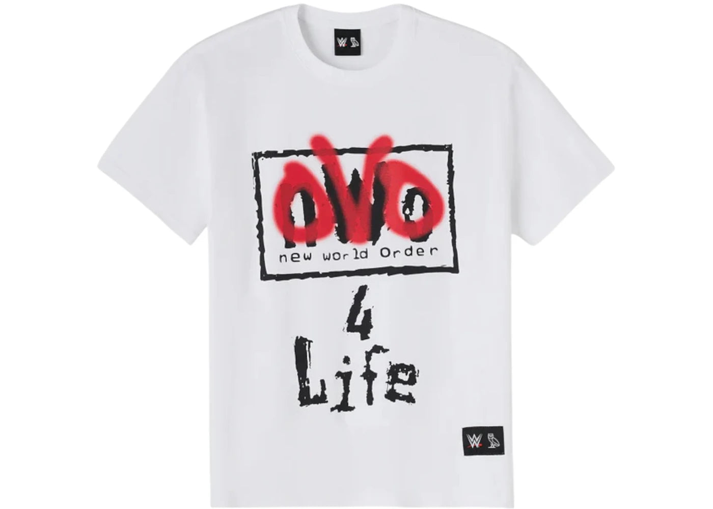 OVO x WWE OVO 4 Life Tee White