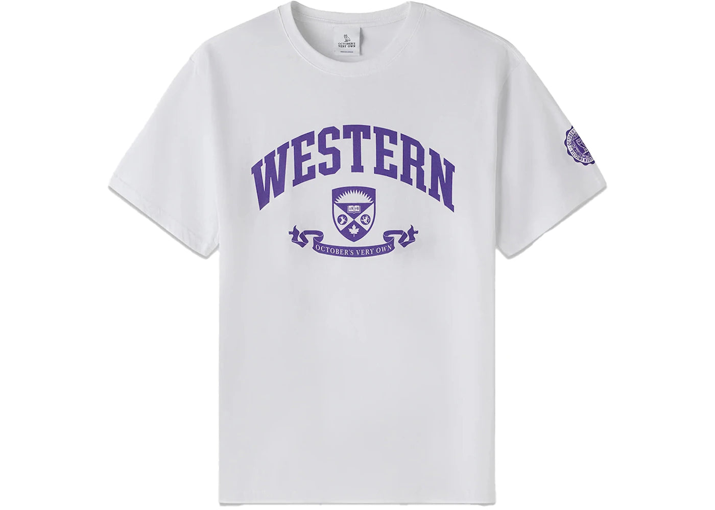 OVO x Western University Campus T-shirt Western Purple