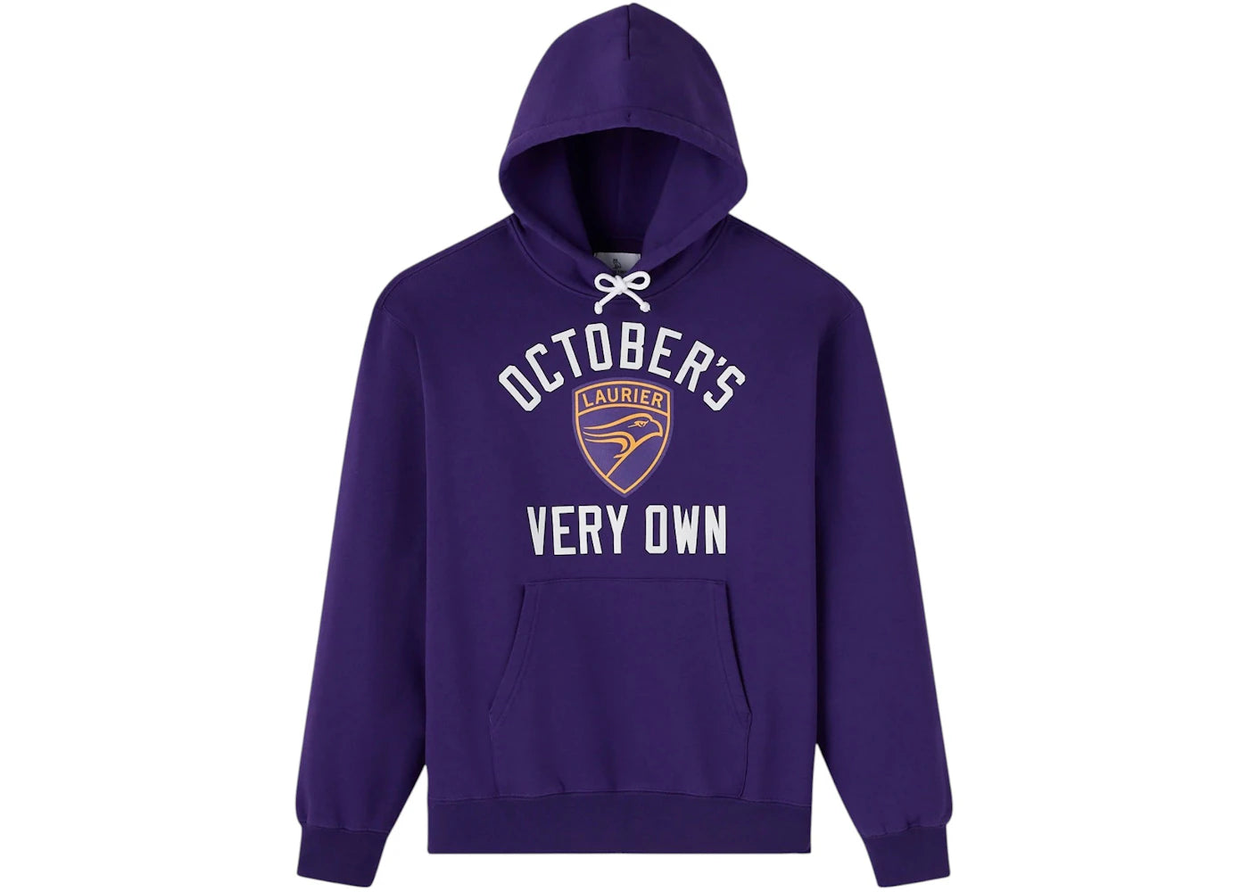 OVO x Wilfrid Laurier University Golden Hawks Hoodie Purple