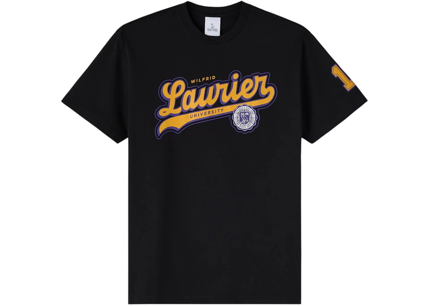 OVO x Wilfrid Laurier University T-shirt Black