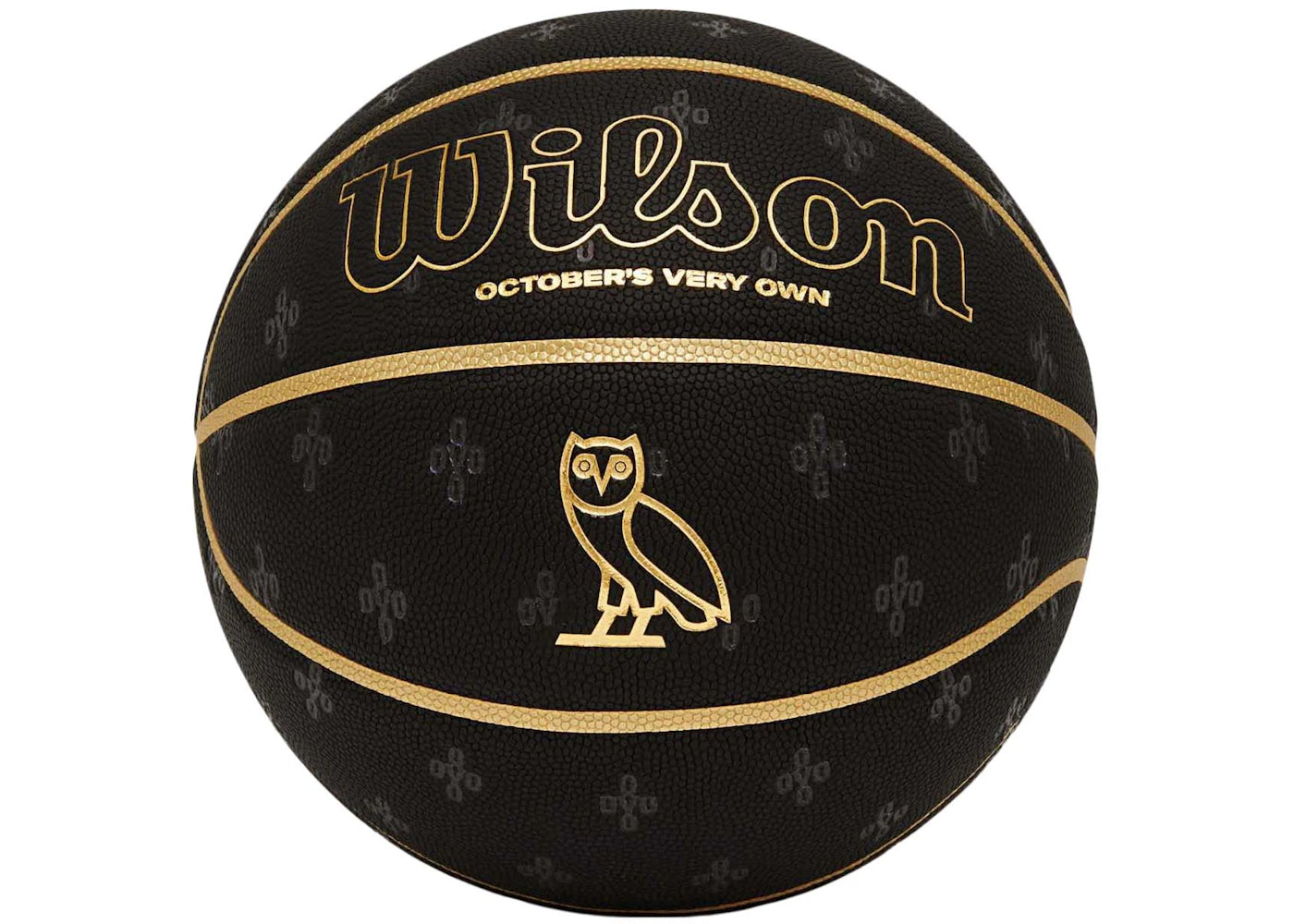 OVO x Wilson Basketball Black/Gold