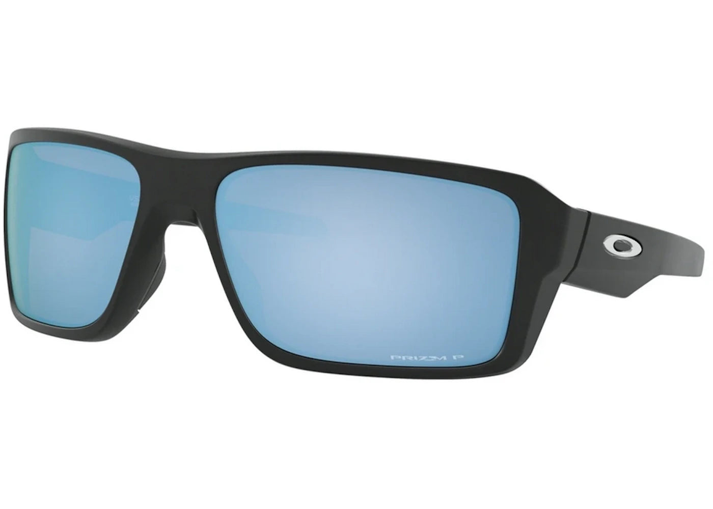 Oakley Double Edge Sunglasses Matte Black/Prizm Deep H2O (0OO9380 93800866)