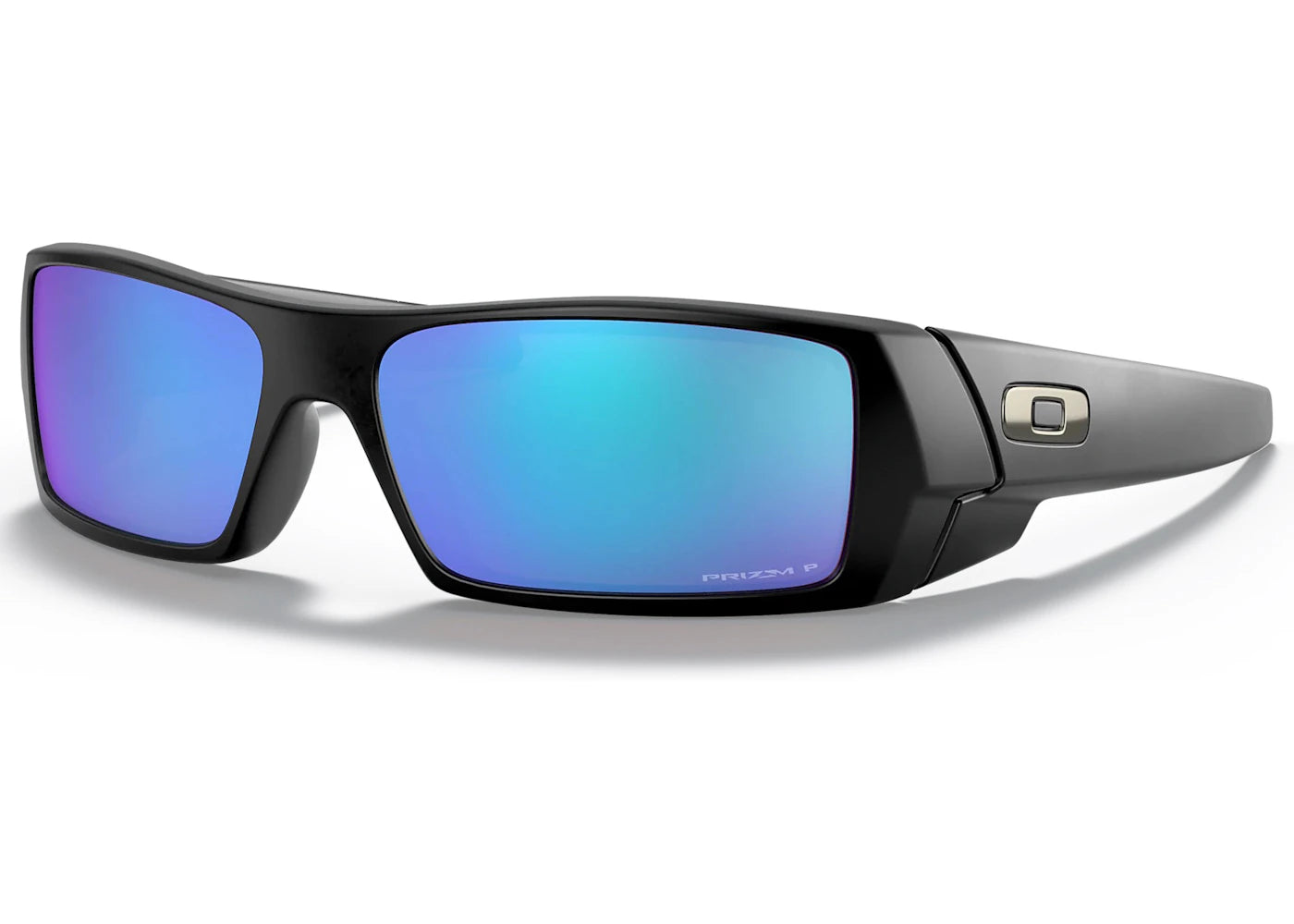 Oakley Gascan Sunglasses Matte Black/Prizm Sapphire Polarized (OO9014-5060)