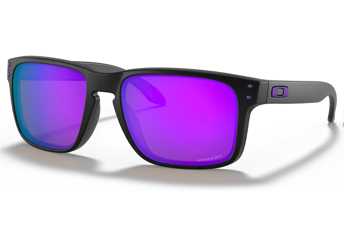 Oakley Holbrook Sunglasses Matte Black/Prizm Violet (OO9102-K655)