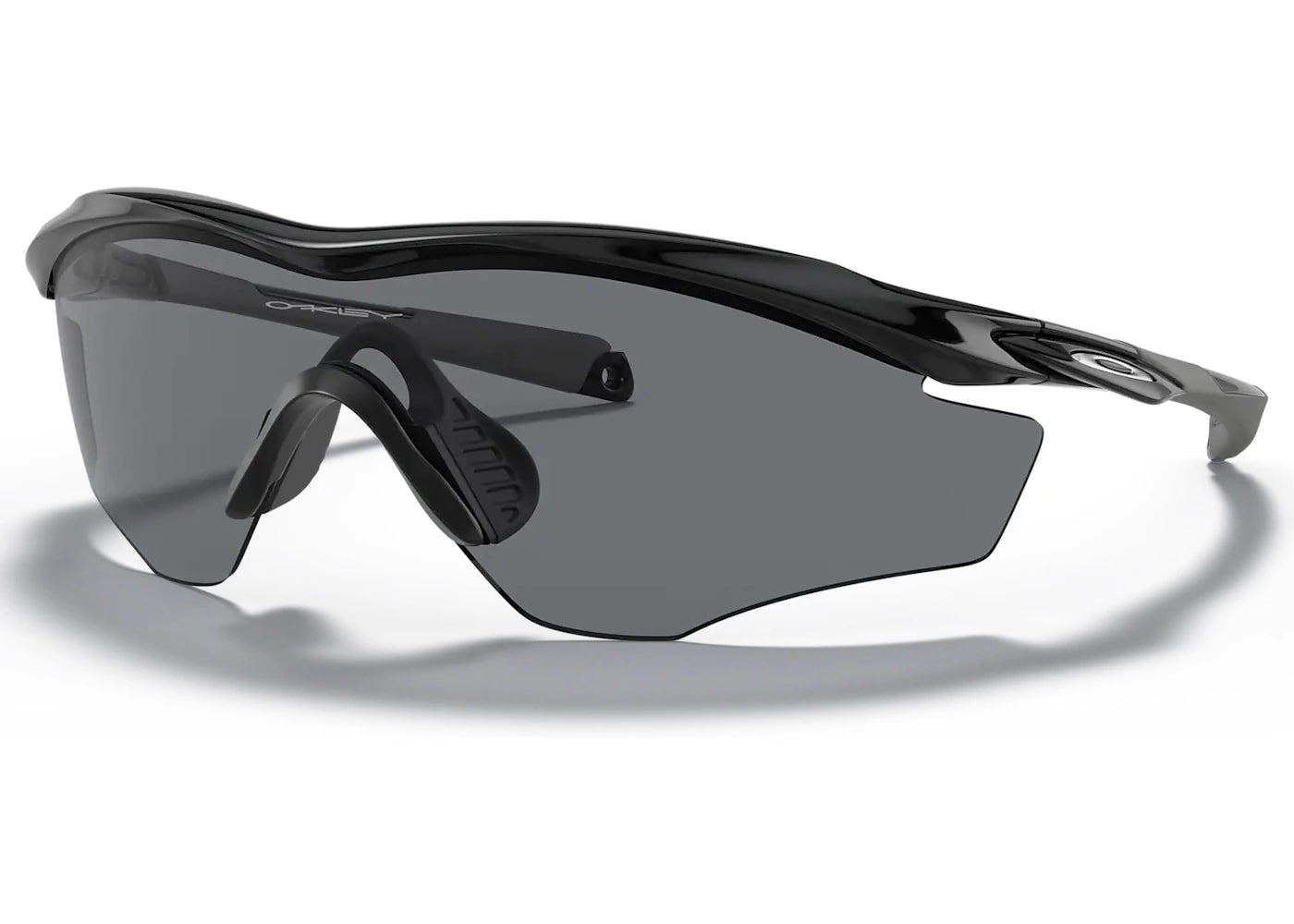 Oakley M2 Frame XL Sunglasses Polished Black/Grey (OO9343-01)