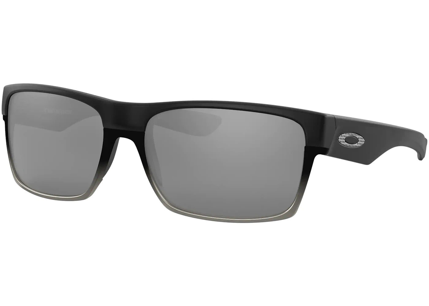 Oakley Twoface Machinist Collection Sunglasses Matte Black/Chrome Iridium (OO9189-30)