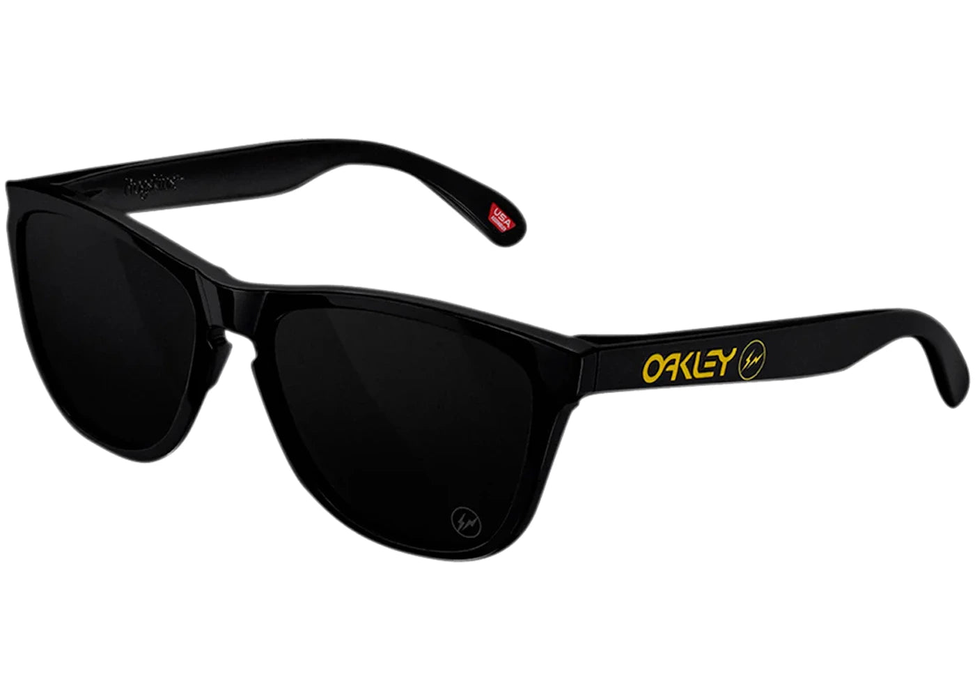 Oakley x Fragment Design Frogskins Sunglasses Yellow/Prizm Grey