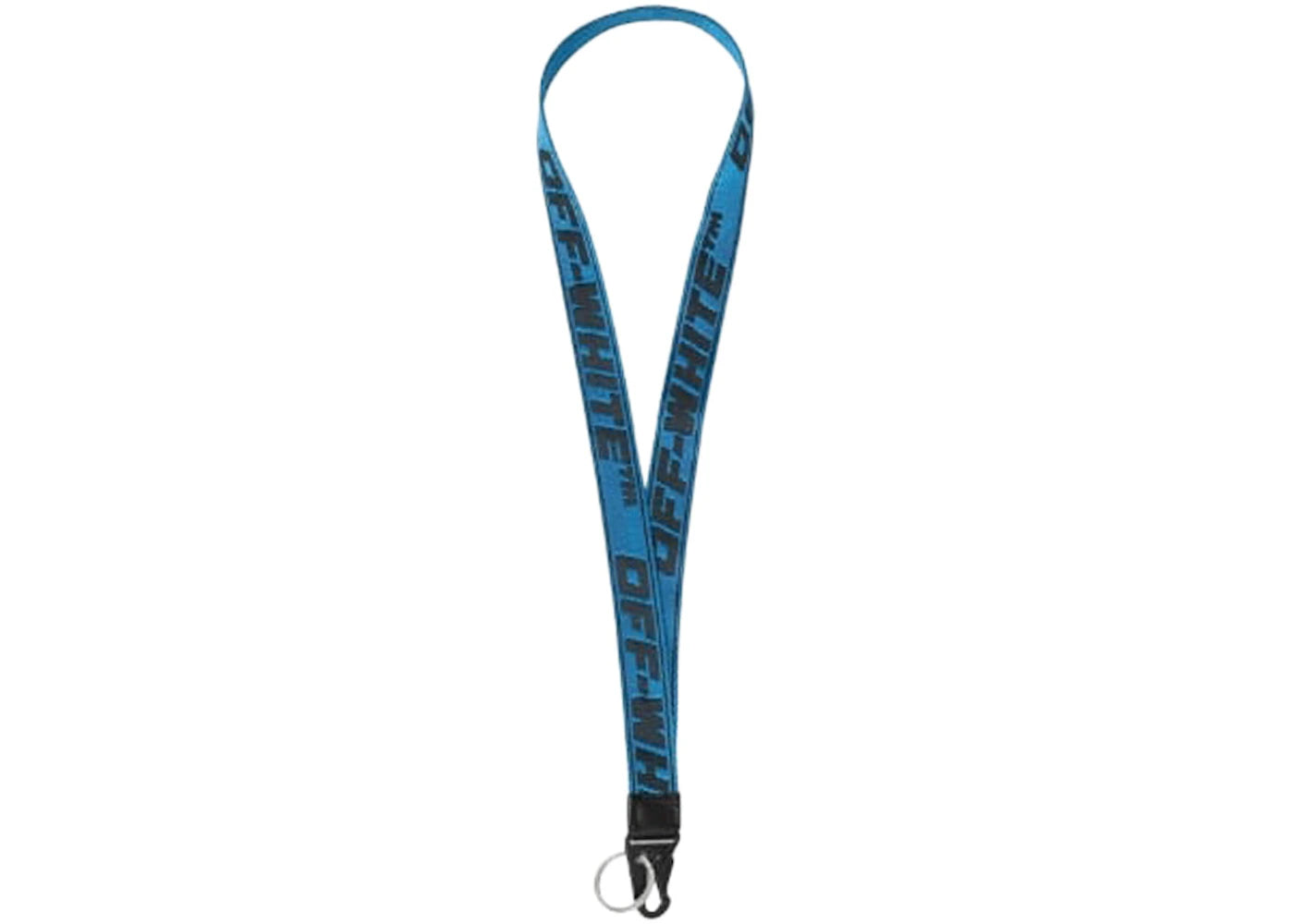 OFF-WHITE 2.0 Industrial Neck Keychain Blue/Black