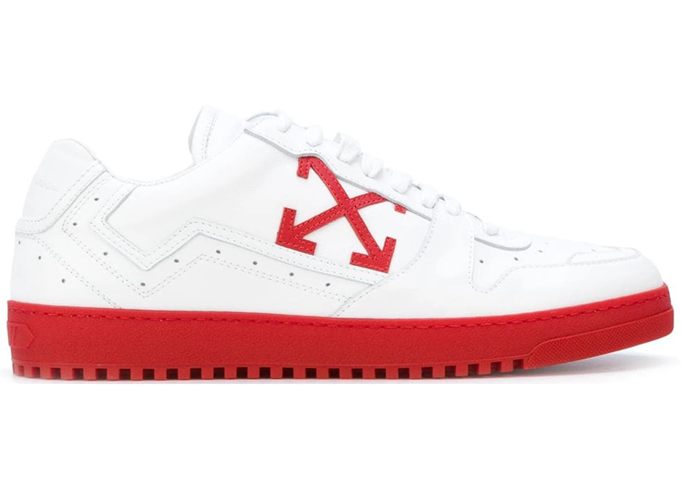 OFF-WHITE 70s Low Top White Red