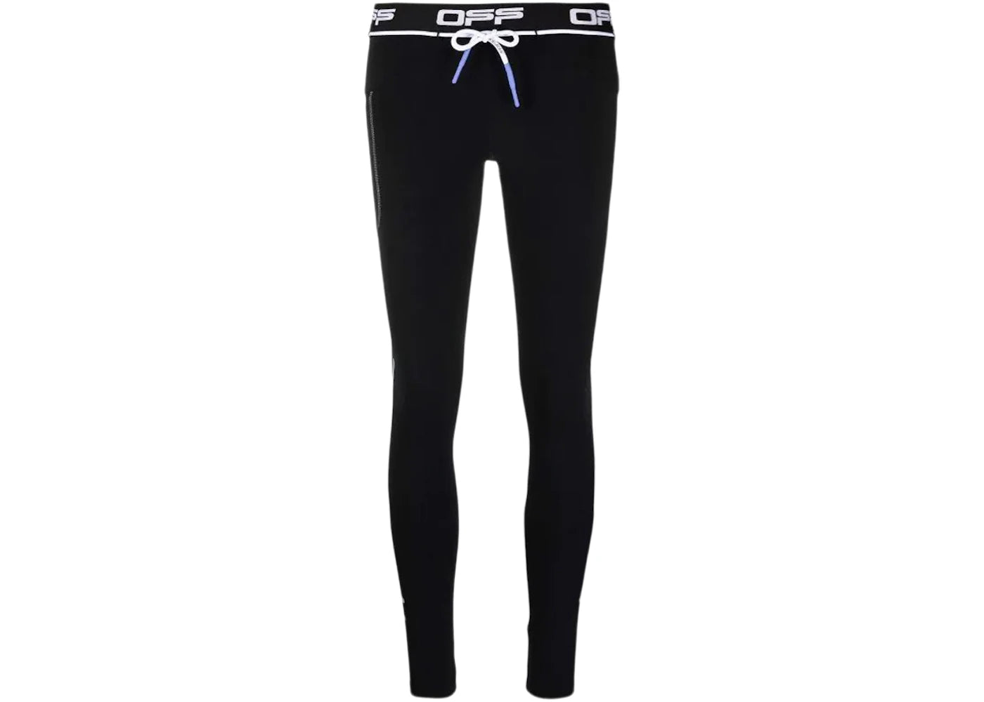 OFF-WHITE Active Logo Leggings Black/White