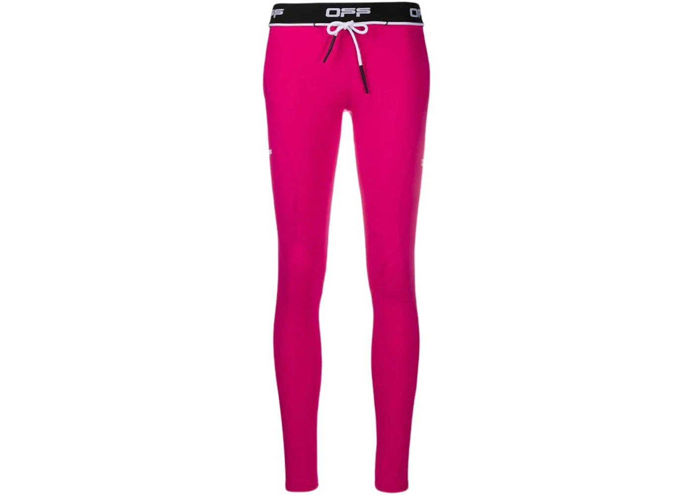 OFF-WHITE Active Logo Performance Leggings Fuchsia