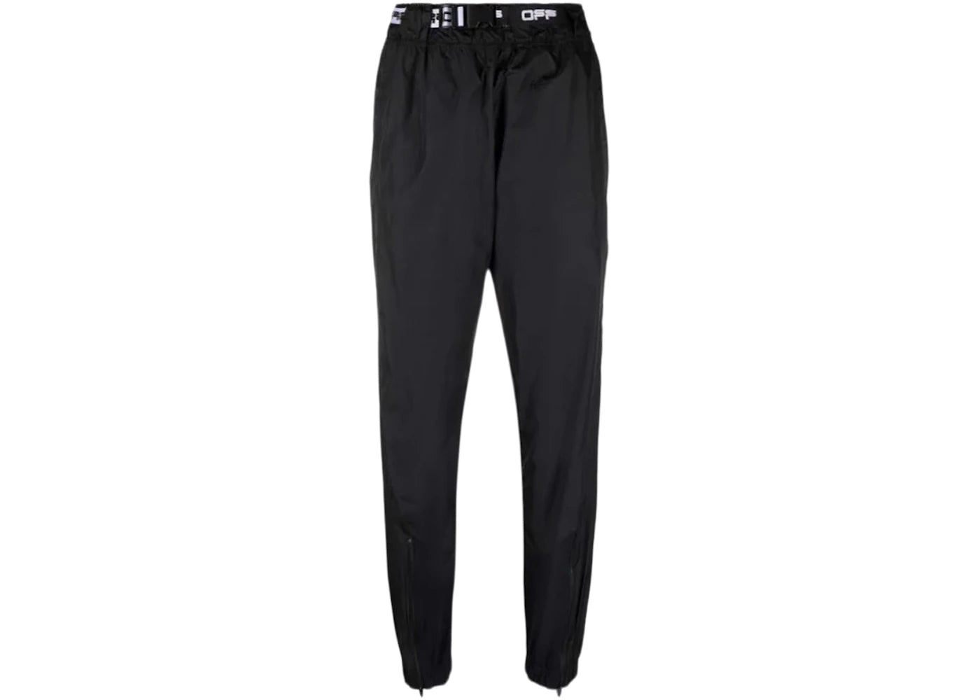 OFF-WHITE Active Wavy Logo Track Pant Black