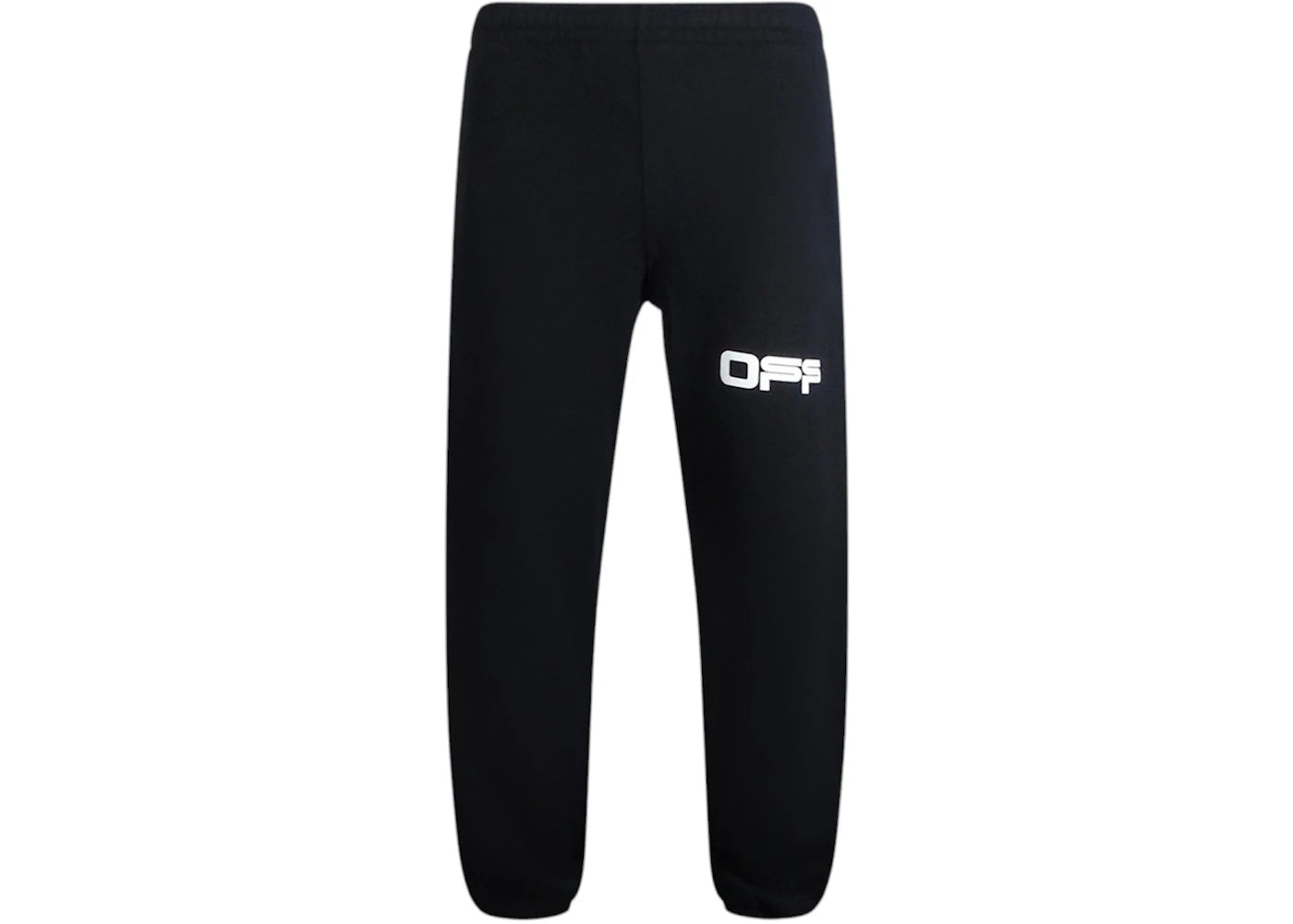 OFF-WHITE Airport Tape Logo Sweatpants Black