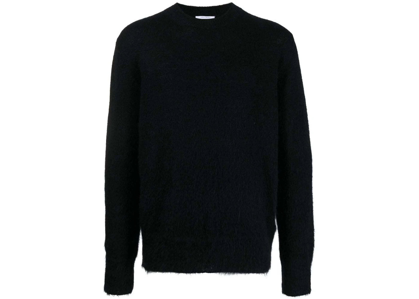 OFF-WHITE Arrow Intarsia Crew-Neck Jumper Black