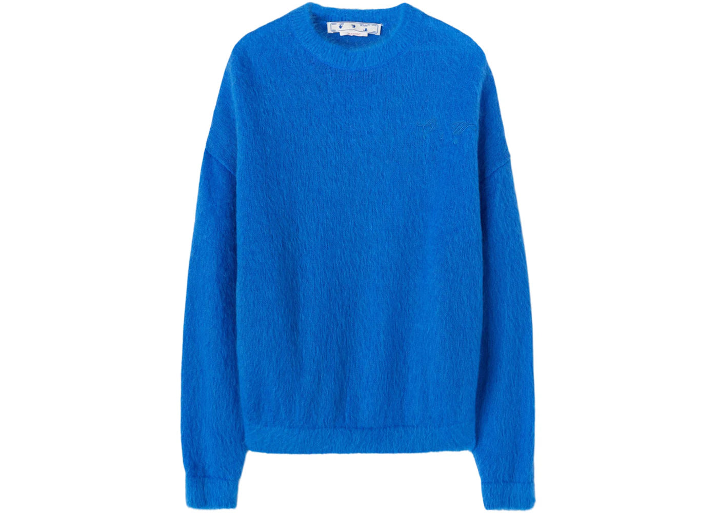 OFF-WHITE Arrow Mohair Skate Knit Light Blue