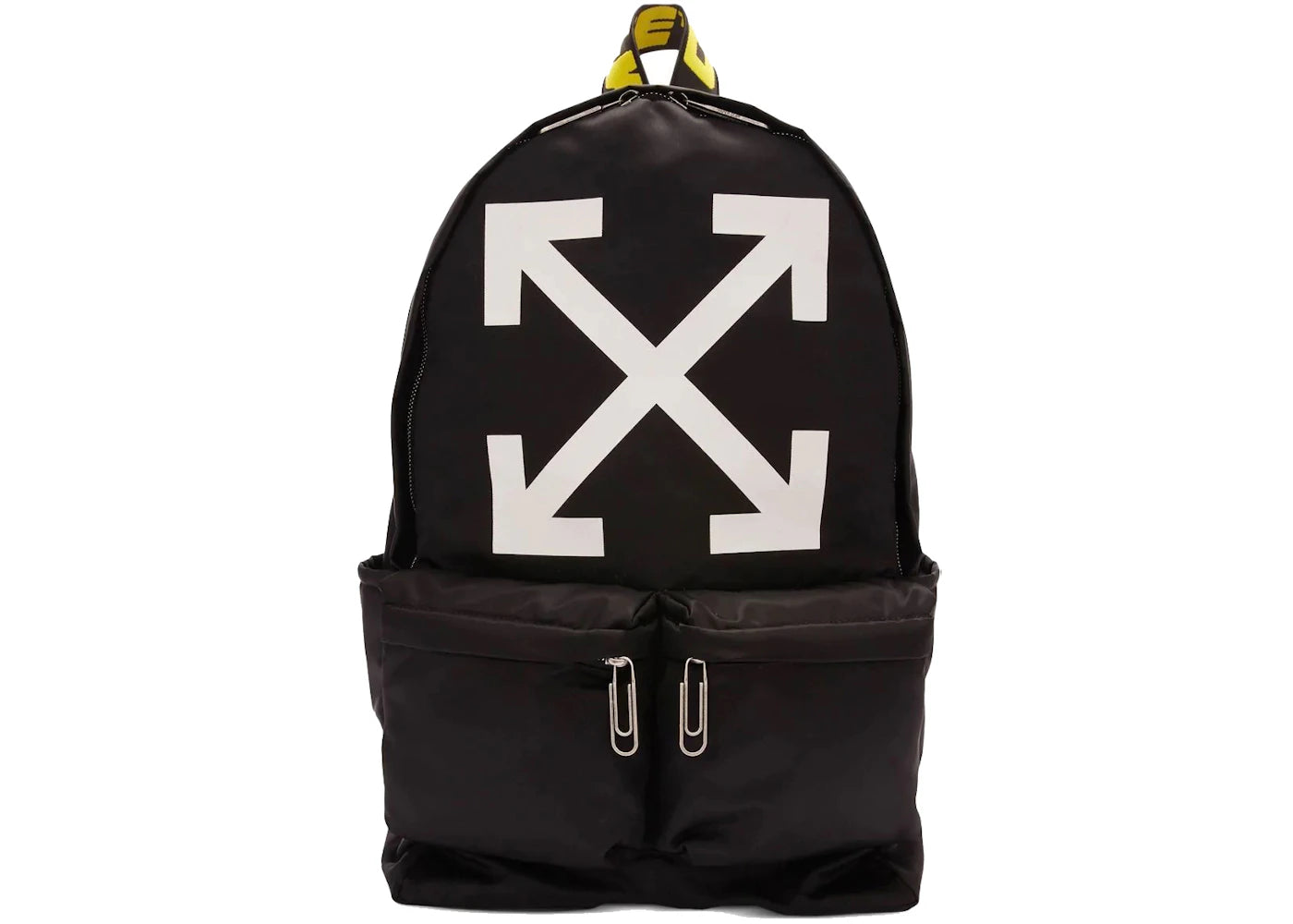 OFF-WHITE Arrow Nylon Backpack Black/White