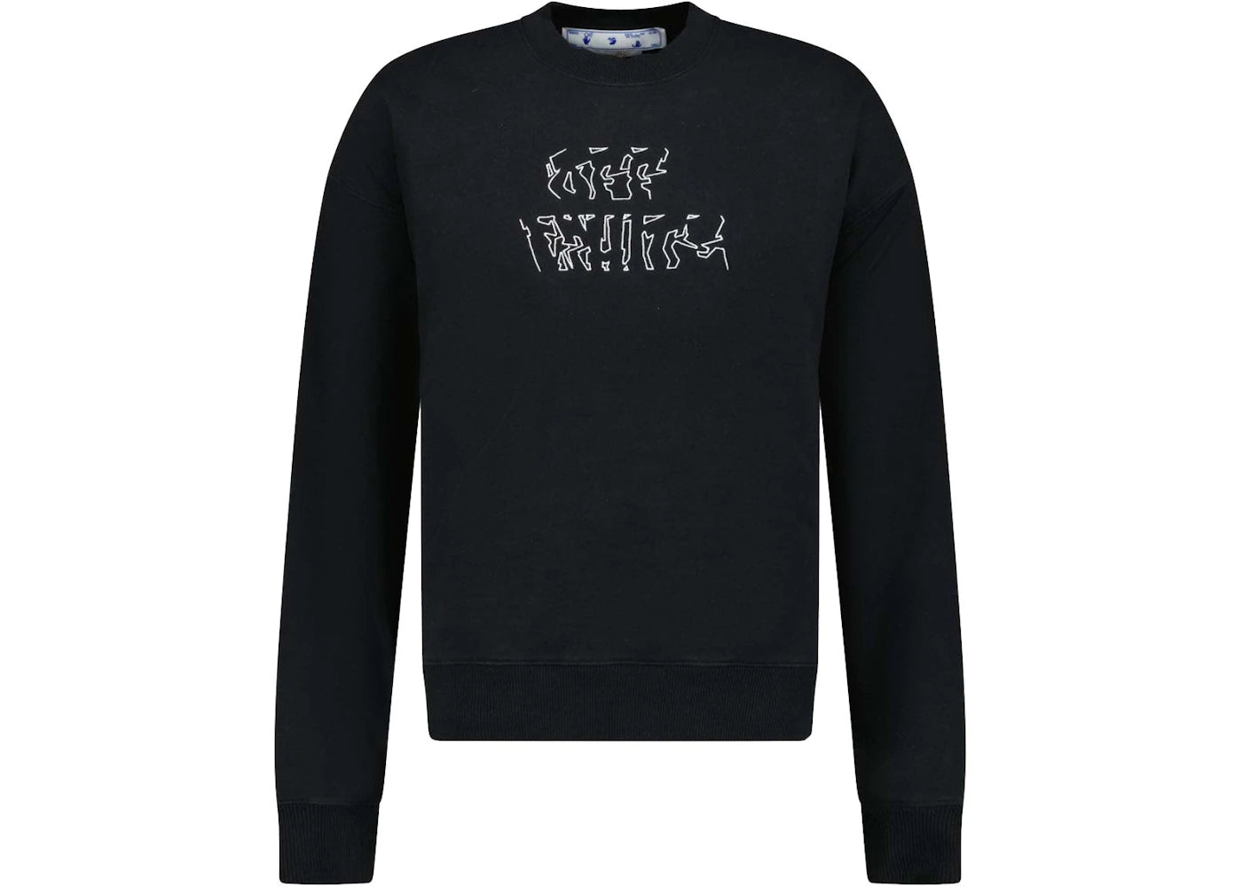 OFF-WHITE Arrow Print Sweatshirt Black