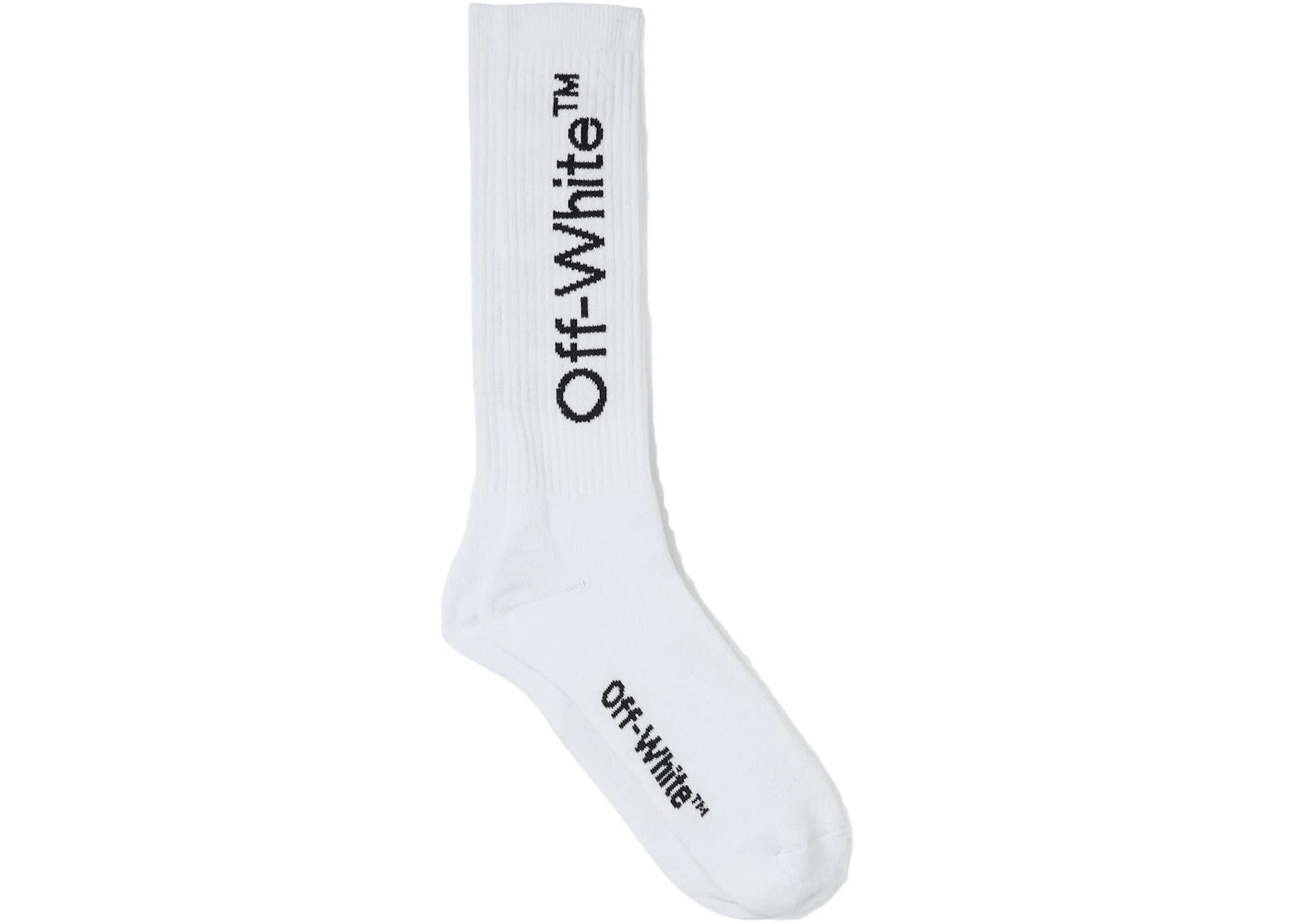 OFF-WHITE Arrows Mid Socks White/Black