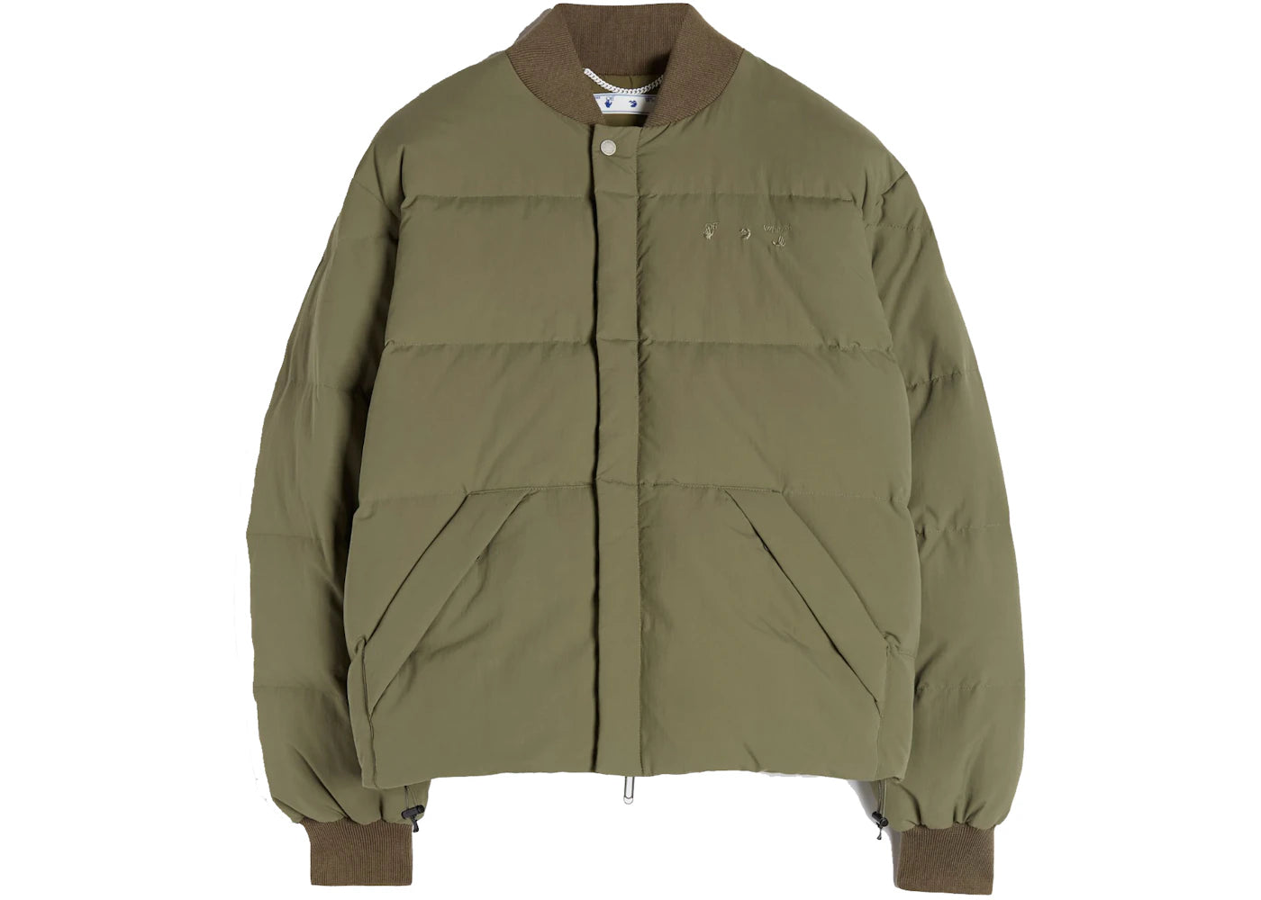 OFF-WHITE Arrows Puffer Green