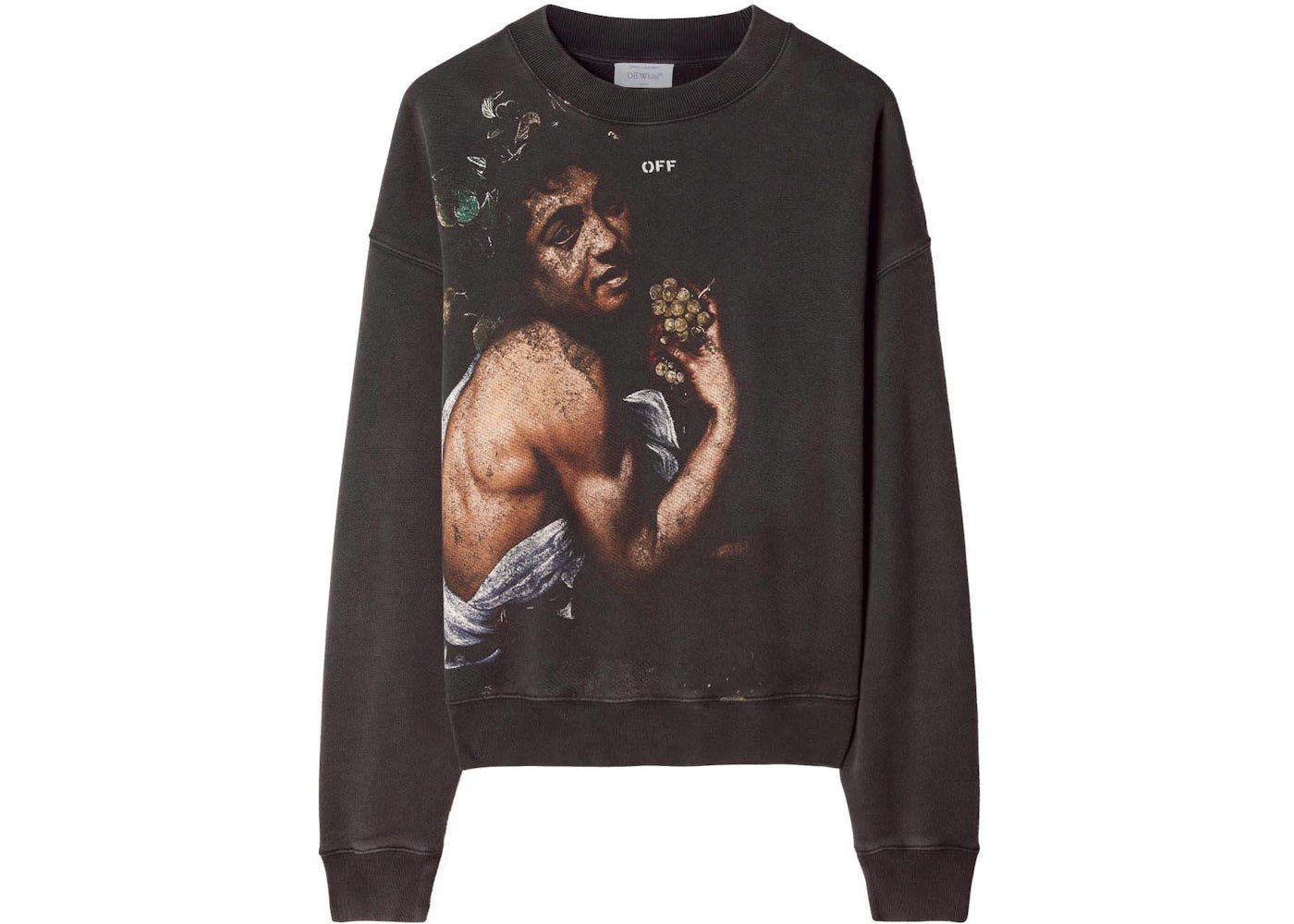 OFF-WHITE Bacchus Cotton Sweatshirt Brown/Print