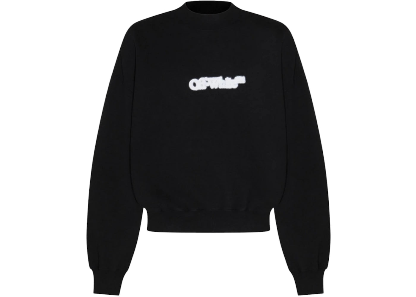 OFF-WHITE Blurr Book Over Sweatshirt Black