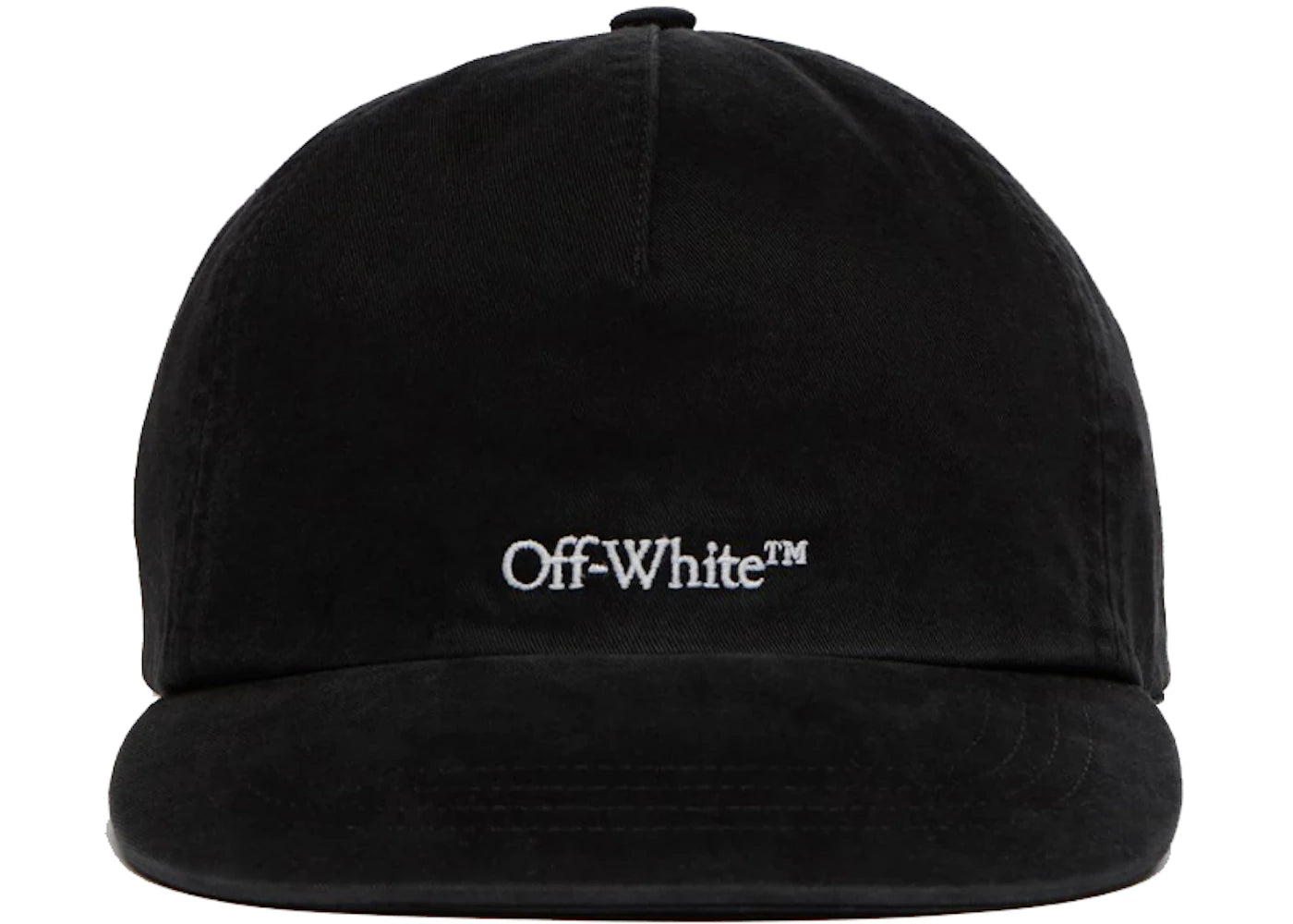 OFF-WHITE Bookish Baseball Cap Black