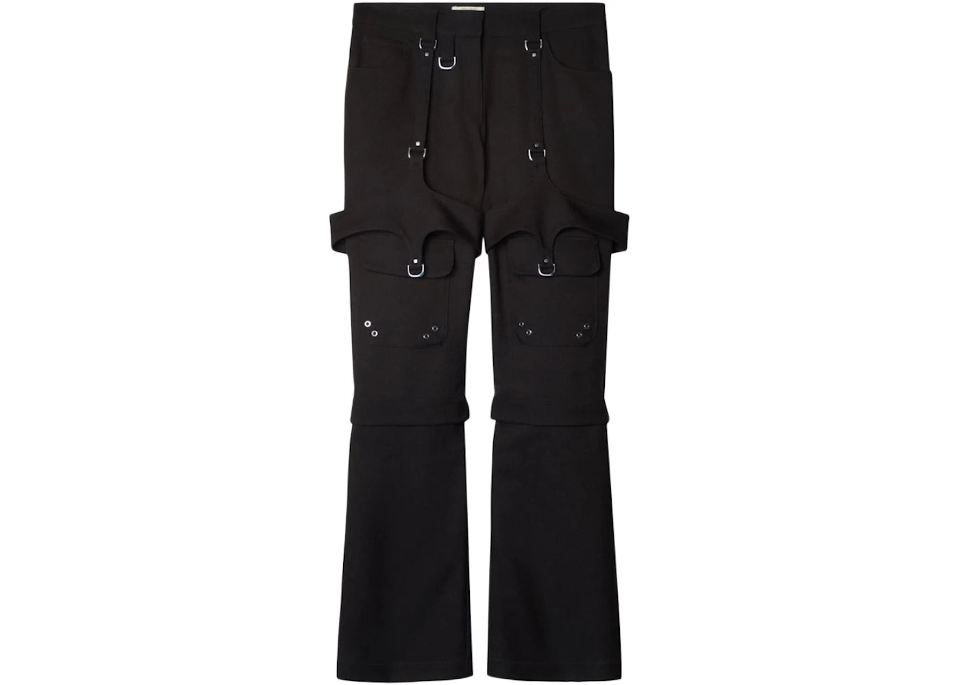 OFF-WHITE Buckle-Detail Cargo Pants Black