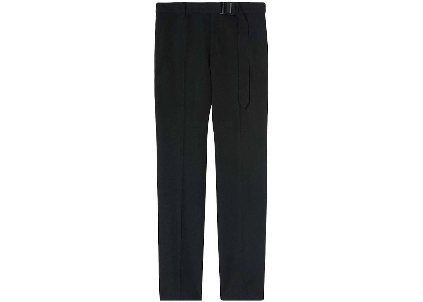 OFF-WHITE Buckle Dry Wool Slim Pant Black