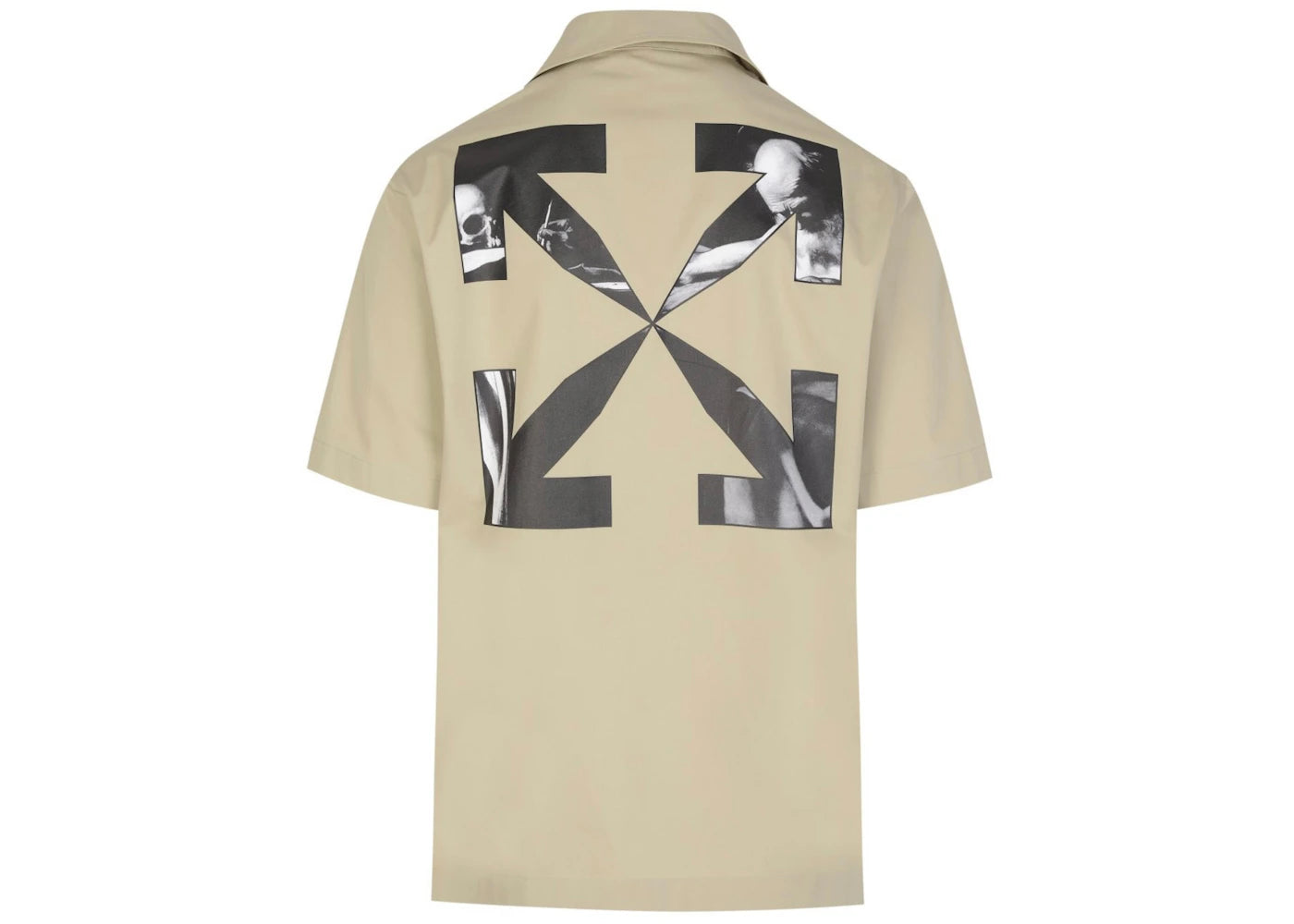 OFF-WHITE Caravag Arrow Holiday Shirt Sand Beige