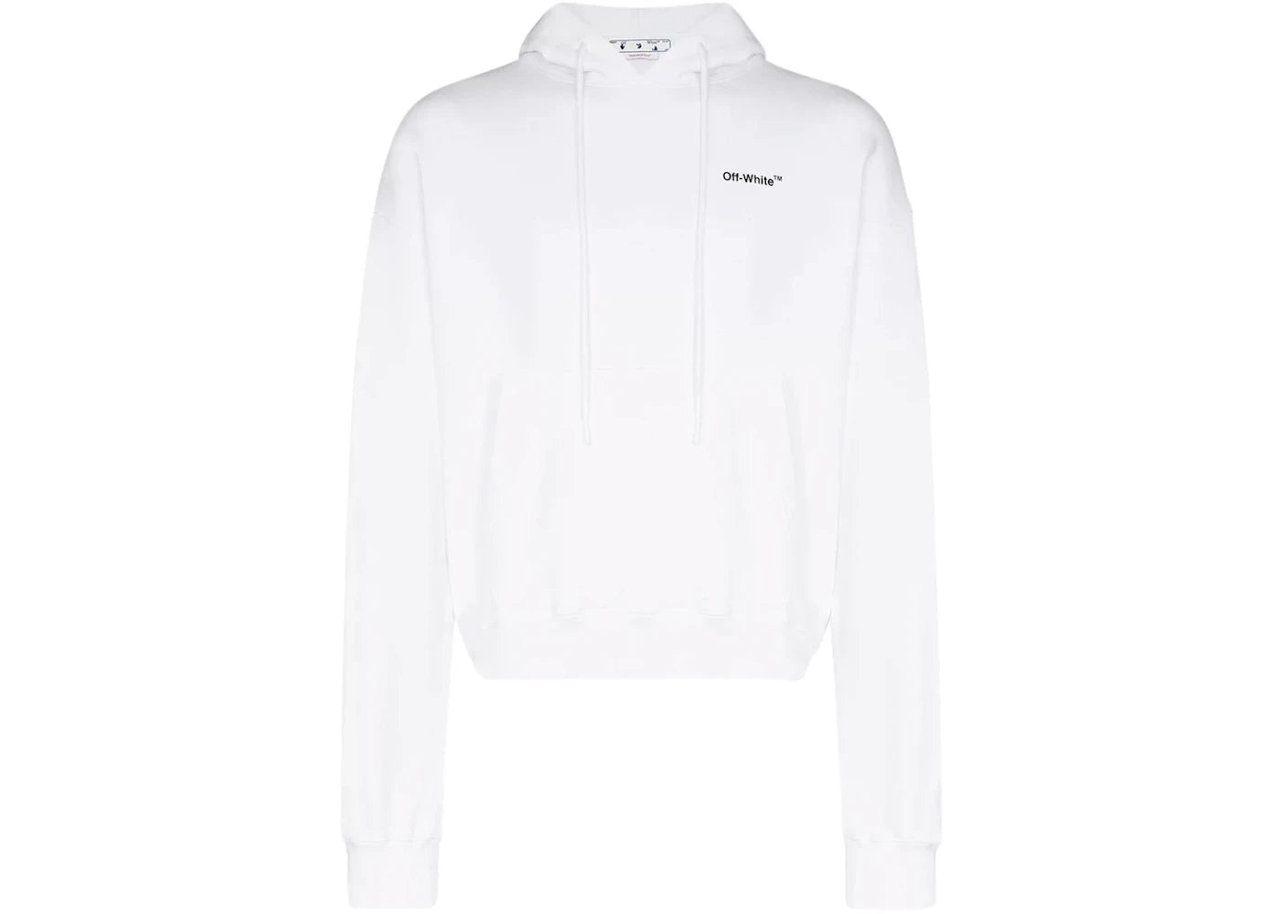 OFF-WHITE Caravag Arrow Over Hoodie White