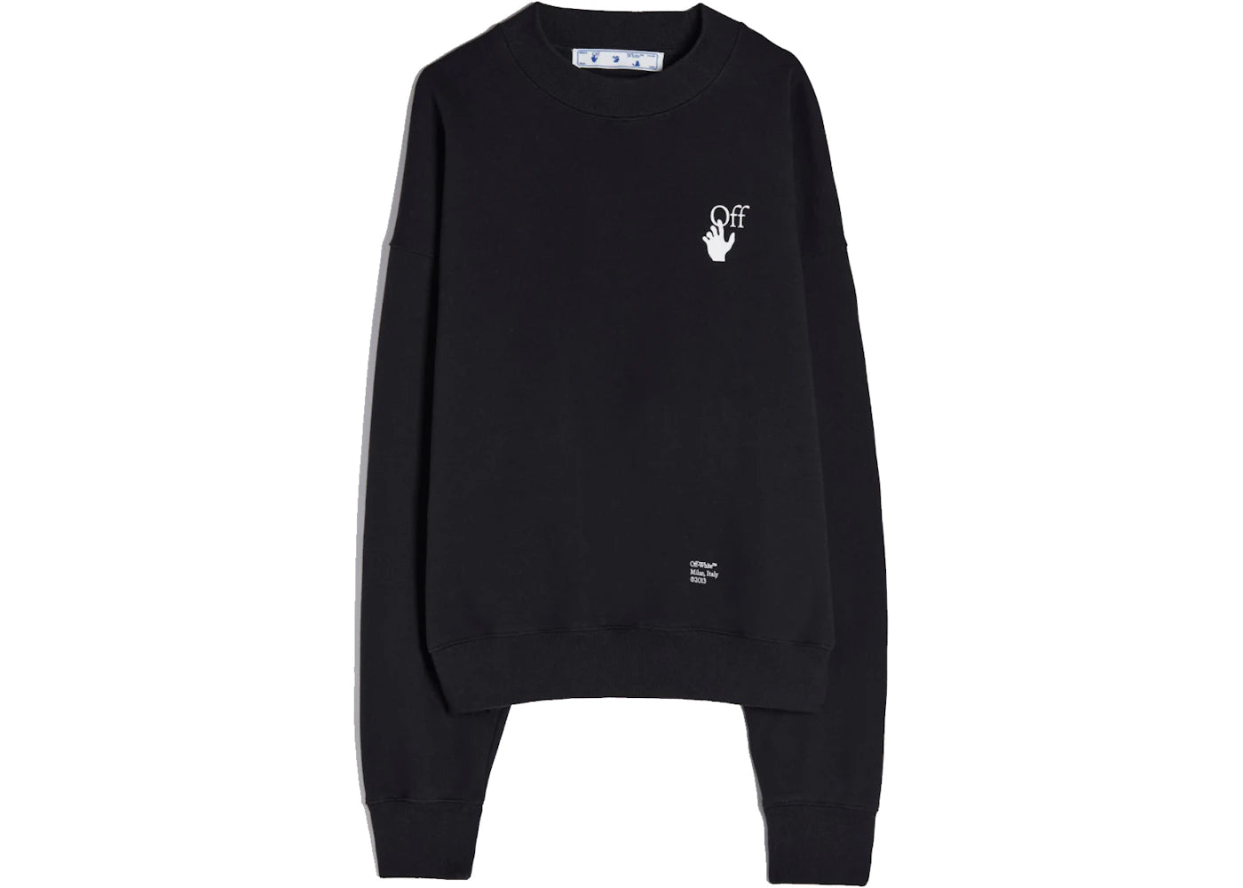 OFF-WHITE Caravaggio Arrows Sweatshirt Black