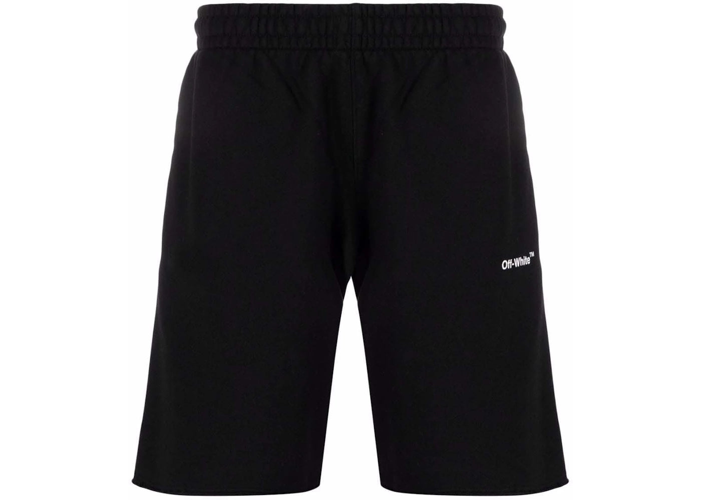 OFF-WHITE Caravaggio Diag Sweatshorts Black/White