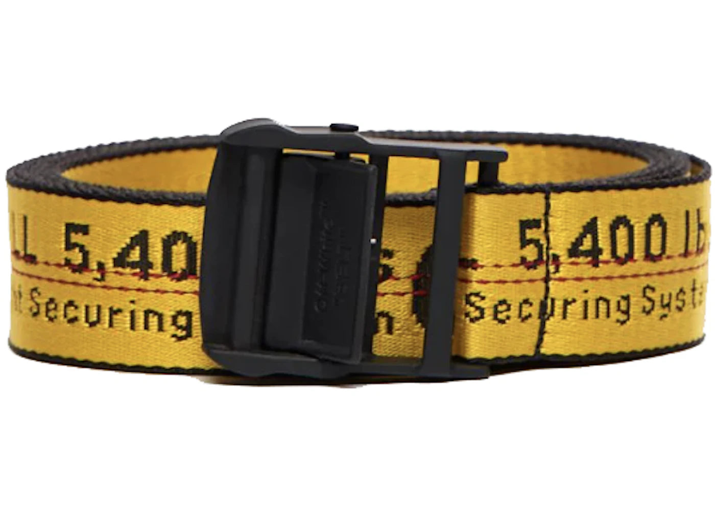 OFF-WHITE Classic Industrial Belt (FW21) Yellow/Black