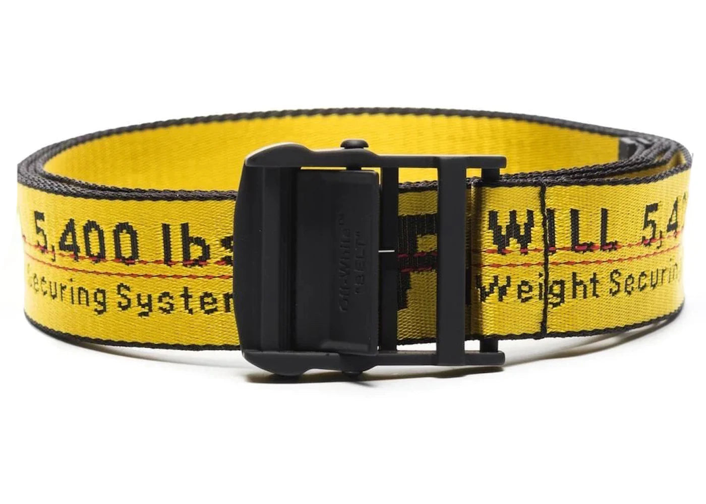 OFF-WHITE Classic Industrial Belt Yellow/Black