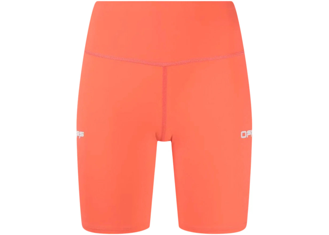 OFF-WHITE Compression Cycling Shorts Coral Pink