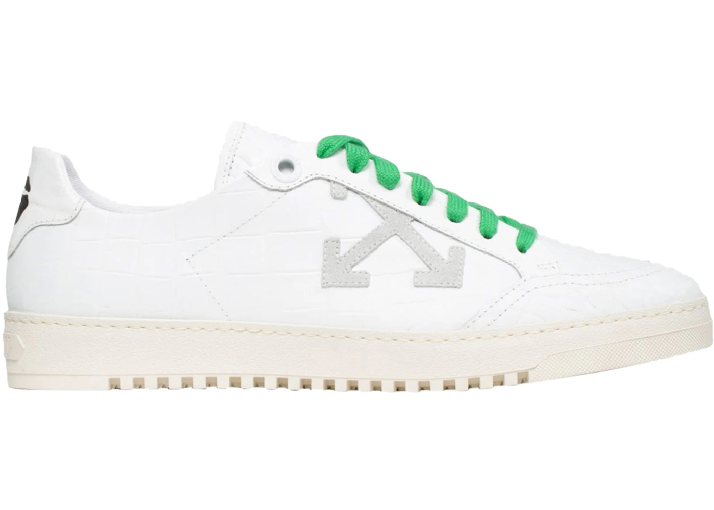 Off-White Croco White Green