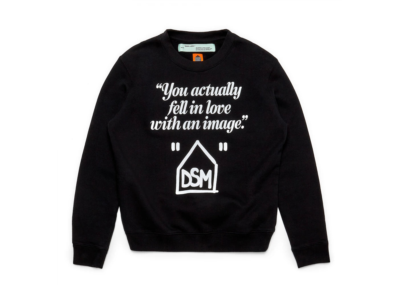 OFF-WHITE DSM Crewneck Black