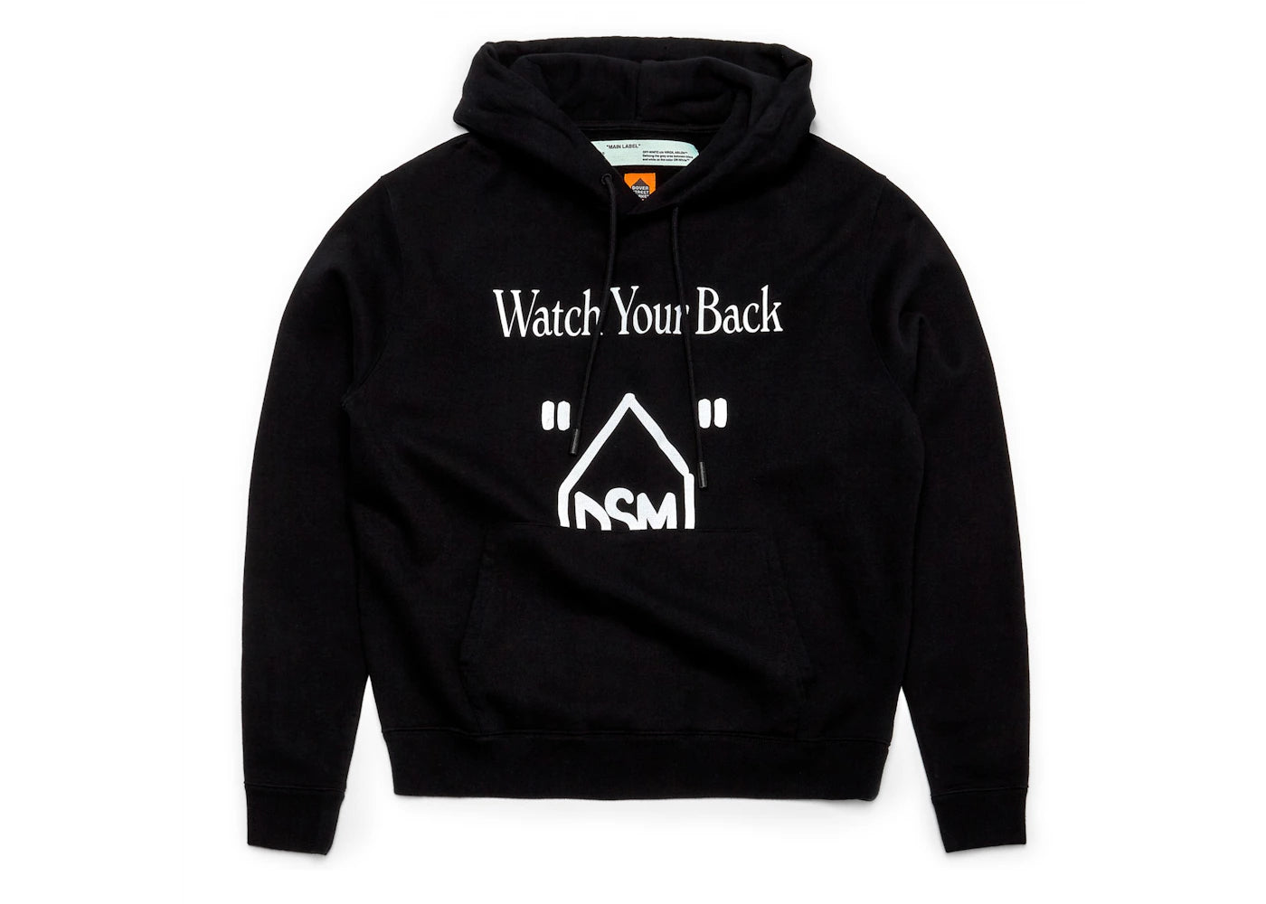 OFF-WHITE DSM Hoodie Black