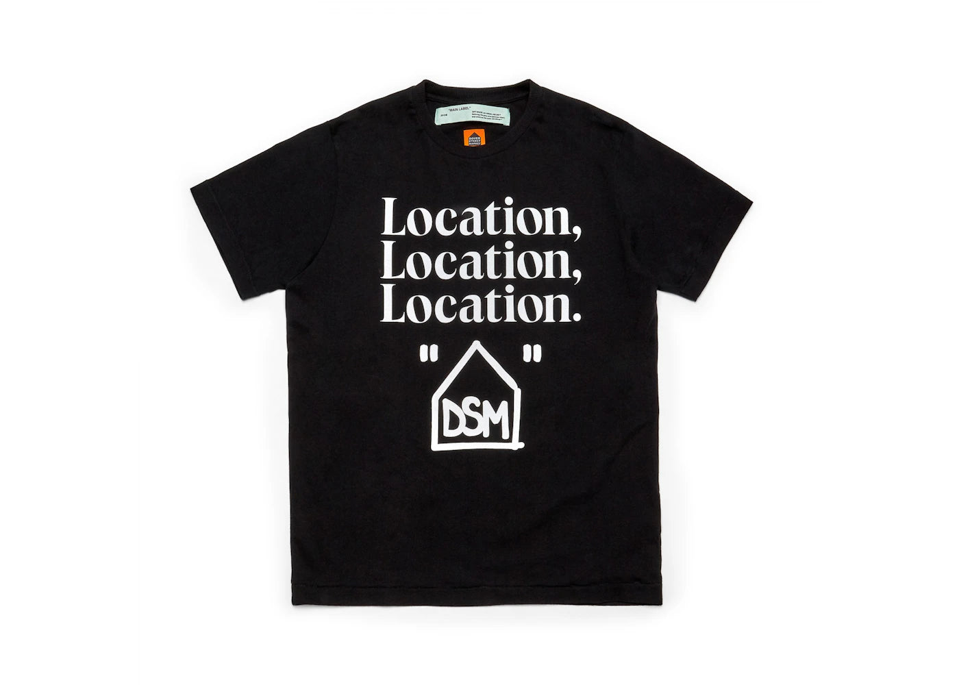 OFF-WHITE DSM Tee Black