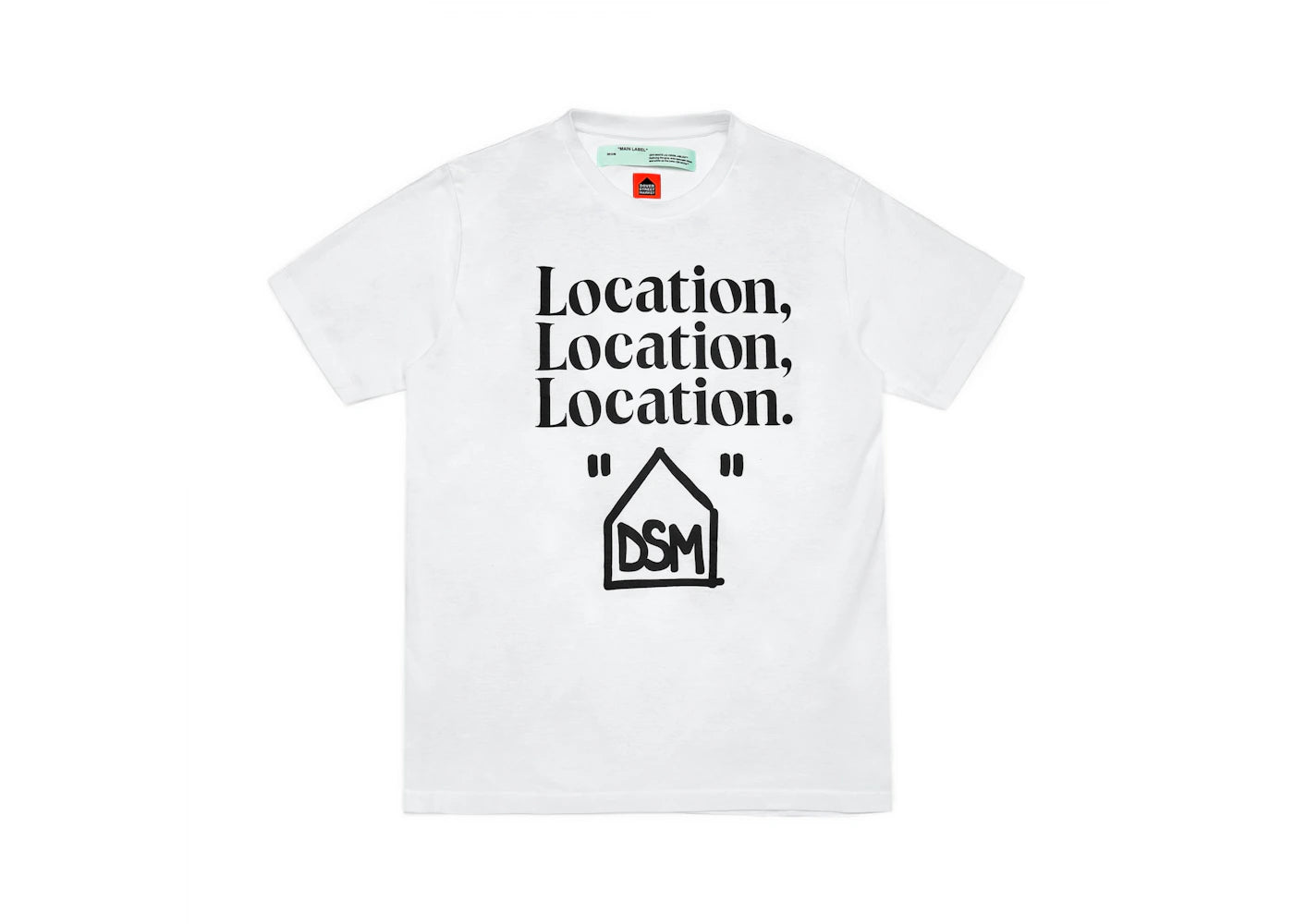 OFF-WHITE DSM Tee White