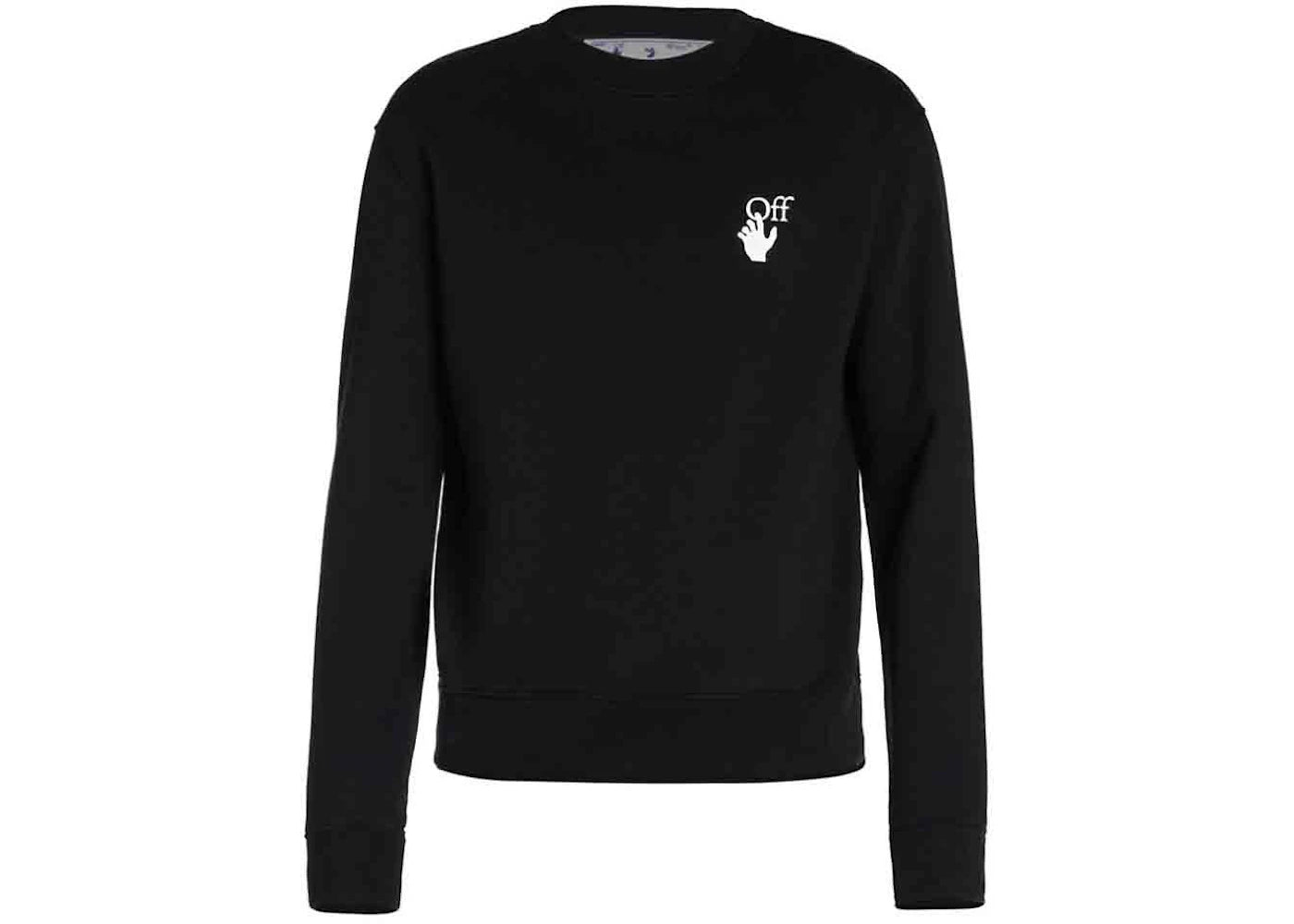 OFF-WHITE Degrade Arrow Logo Slim Crewneck Black/Multi