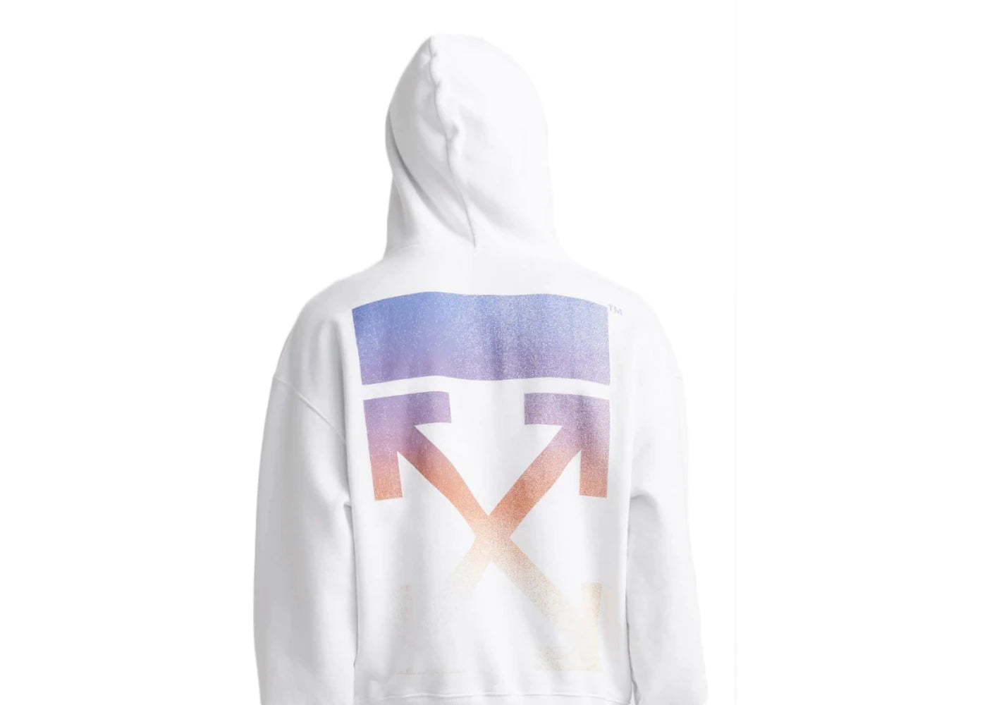 OFF-WHITE Degrade Arrows Hoodie White/Multicolor