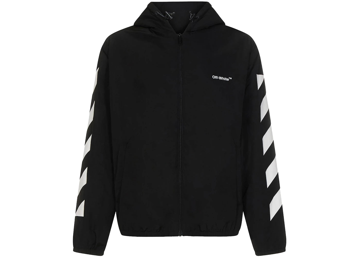 OFF-WHITE Diag Light Padded Puffer Black/White