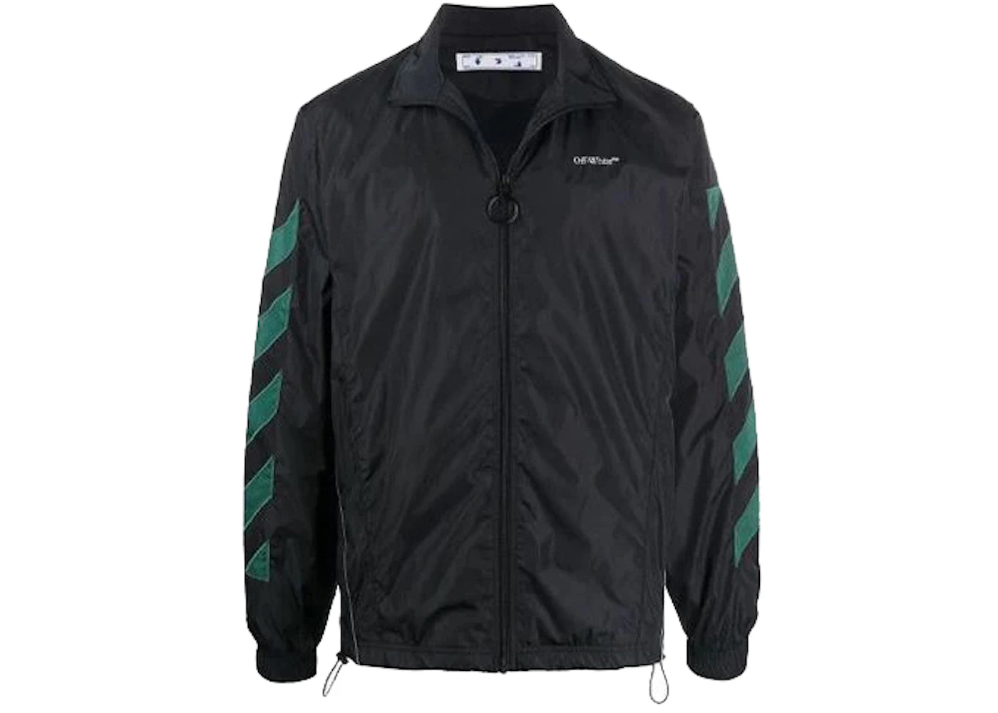 OFF-WHITE Diag Nylon Jacket Black/White