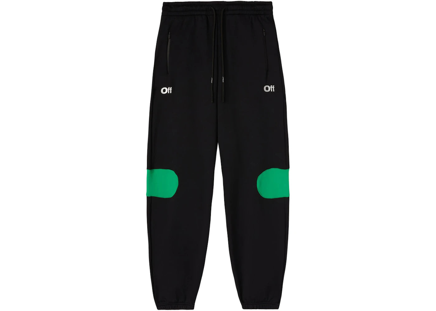 OFF-WHITE Diag Outl Block Joggers Black/Green