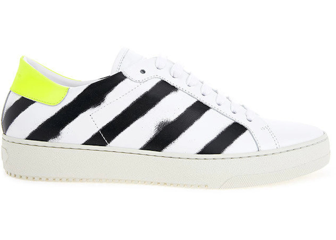 OFF-WHITE Diagonals Spray White Black