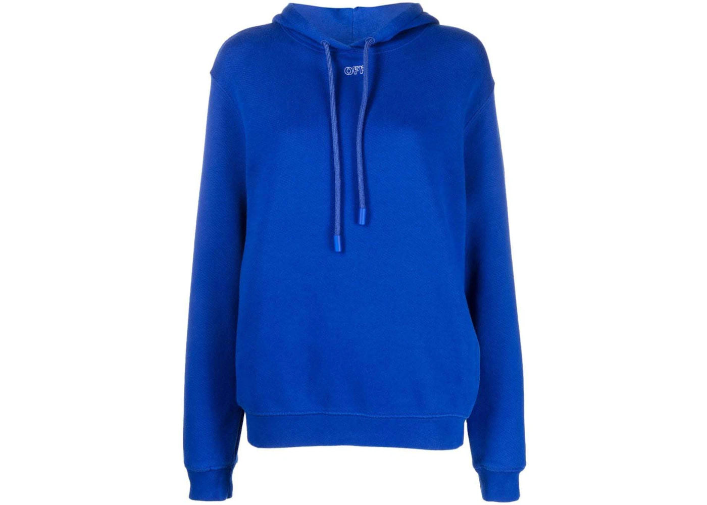 OFF-WHITE Embroidery Stitch Arrow Regular Hoodie Royal Blue